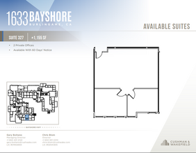 1633 Bayshore Hwy, Burlingame, CA for lease Floor Plan- Image 1 of 1