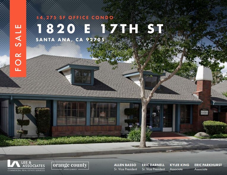 1820 E 17th St, Santa Ana, CA for sale - Building Photo - Image 1 of 1