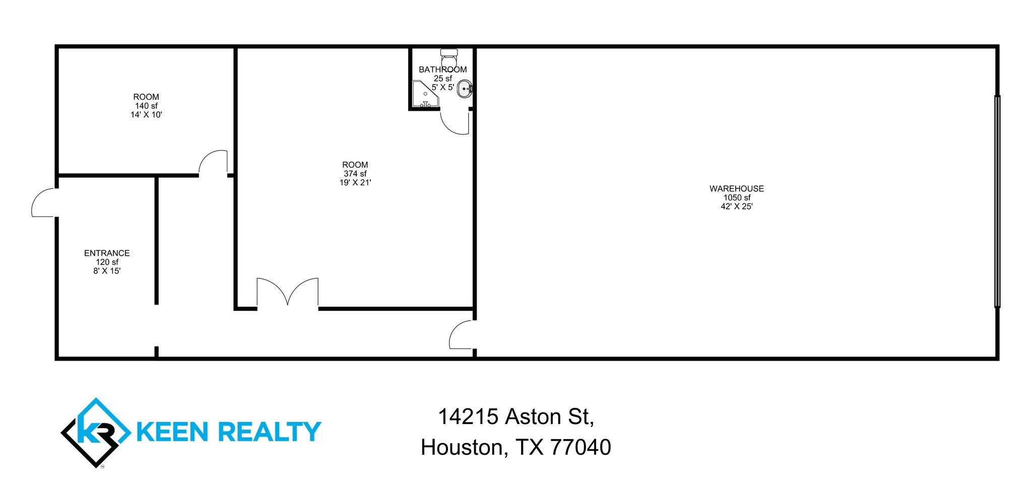 14201-14227 Aston St, Houston, TX for lease Site Plan- Image 1 of 1