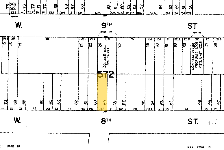 31 W 8th St, New York, NY for sale Plat Map- Image 1 of 1