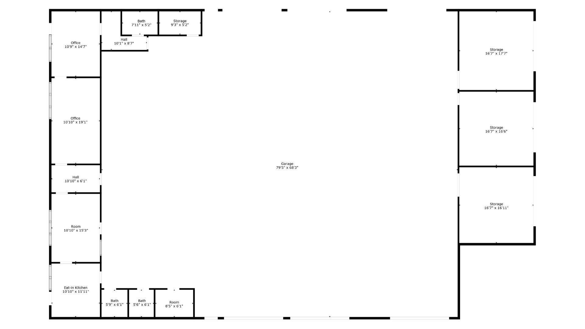 1909 NW 18th St, Pompano Beach, FL for lease Floor Plan- Image 1 of 2