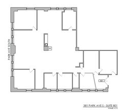 381 Park Ave S, New York, NY for lease Floor Plan- Image 1 of 1