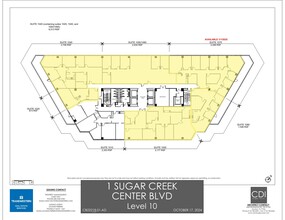 1 Sugar Creek Center Blvd, Sugar Land, TX for lease Floor Plan- Image 1 of 1