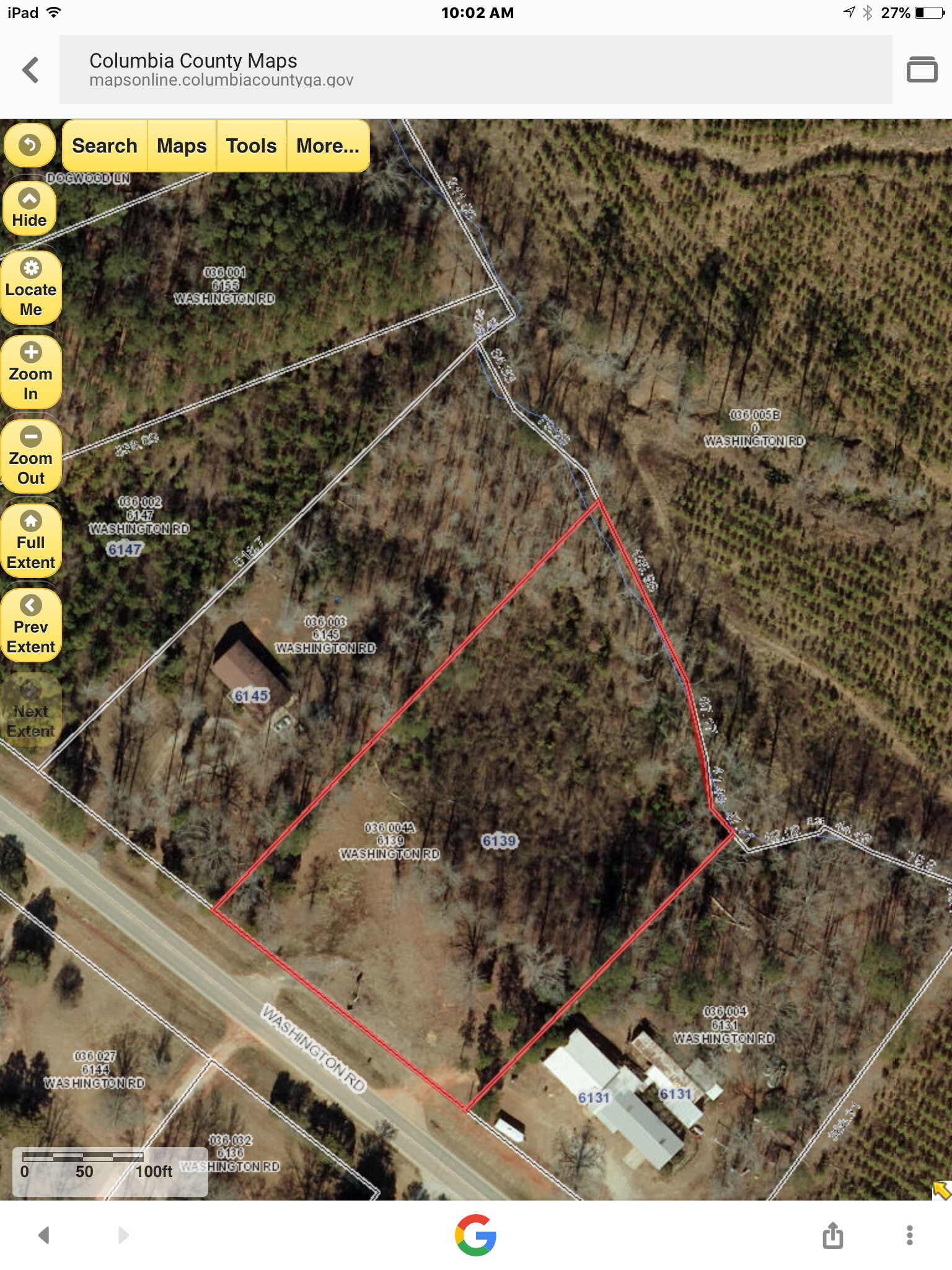 Washington Rd, Appling, GA for sale Building Photo- Image 1 of 1