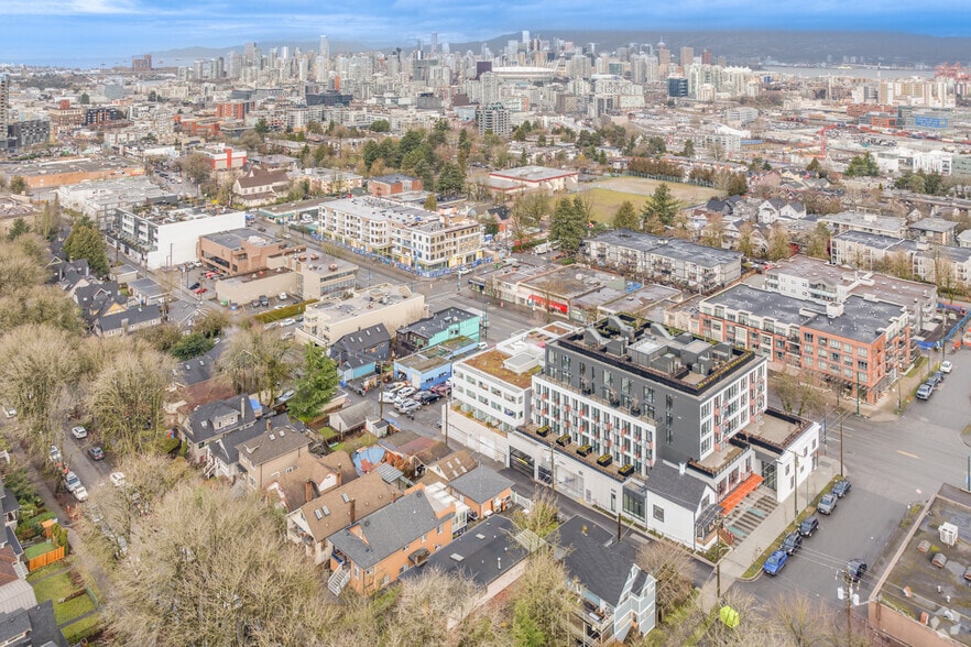 550 Broadway E, Vancouver, BC for lease - Aerial - Image 2 of 2