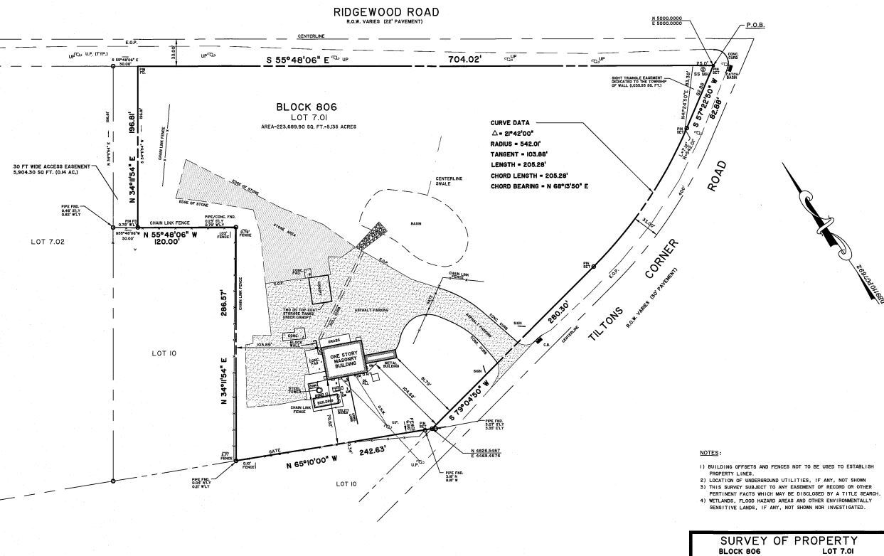 2404 Tiltons Corner Rd, Wall Township, NJ 07719 - Industrial for Sale ...