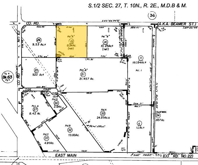 1686 E Beamer St, Woodland, CA for sale - Plat Map - Image 2 of 2