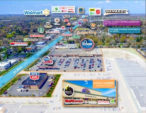 4510-4706 State St, Saginaw, MI - AERIAL  map view - Image1