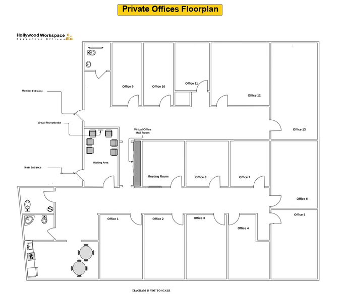 4624 Hollywood Blvd, Hollywood, FL for lease - Floor Plan - Image 3 of 13