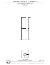 100 N Central Expy, Richardson, TX for lease Site Plan- Image 1 of 1