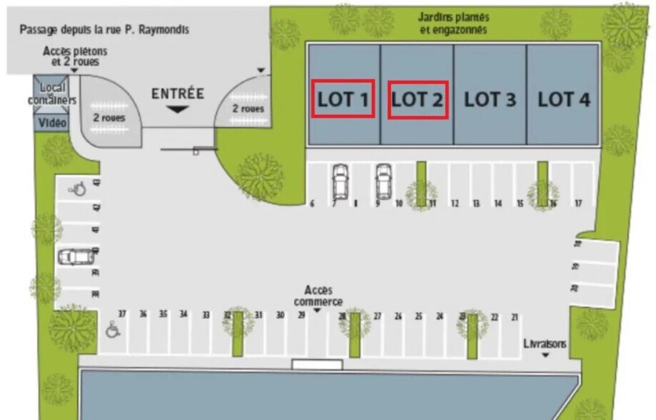 Flex in Toulouse for lease - Site Plan - Image 3 of 3