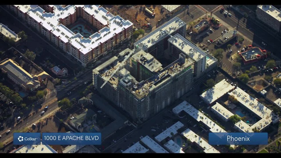 1000 E Apache Blvd, Tempe, AZ for sale - Aerial Video - Image 1 of 1