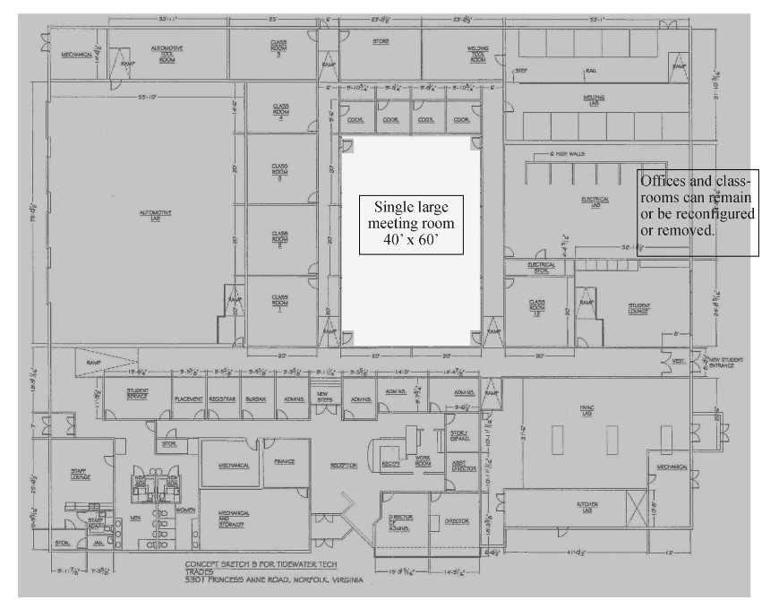 5301 E Princess Anne Rd, Norfolk, VA for lease Floor Plan- Image 1 of 1