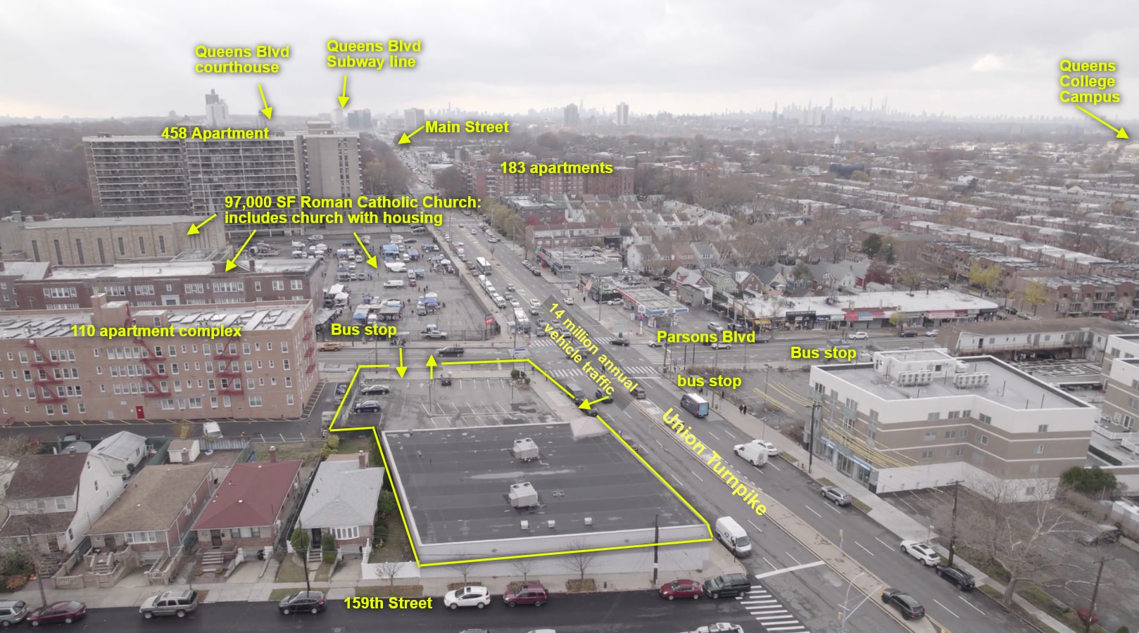 15802 Union Tpke, Flushing, NY for lease Building Photo- Image 1 of 29