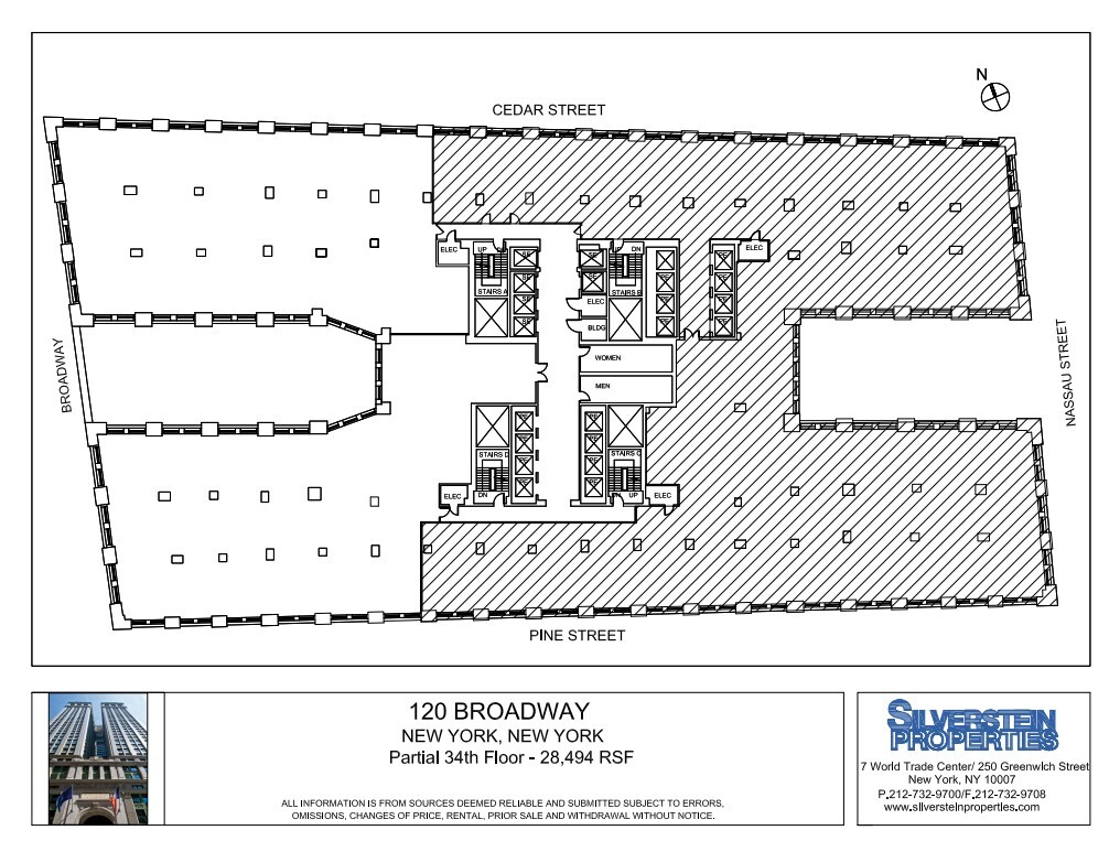 120 Broadway, New York, NY for lease Floor Plan- Image 1 of 1