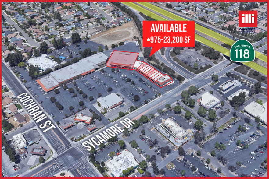 2495-2597 Sycamore Dr, Simi Valley, CA 93065 - Freeway Shopping Center ...