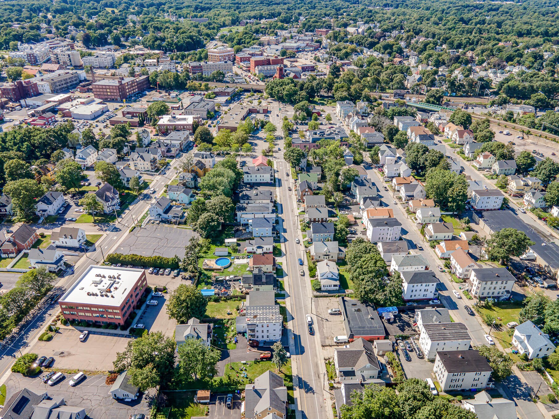 40 Emory St, Attleboro, MA for sale Aerial- Image 1 of 1