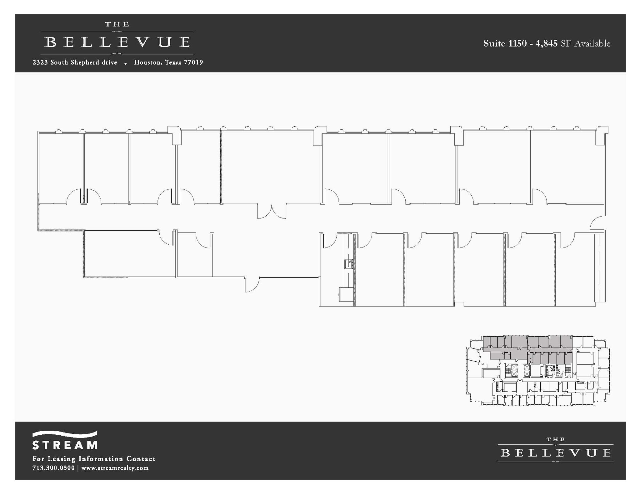 2323 S Shepherd Dr, Houston, TX for lease Floor Plan- Image 1 of 1