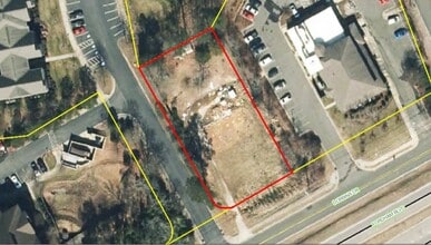 1751 Dobbins Dr, Chapel Hill, NC - AERIAL  map view