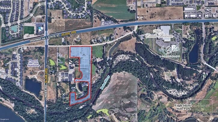 W Old Valley Rd, Eagle, ID for sale Aerial- Image 1 of 1