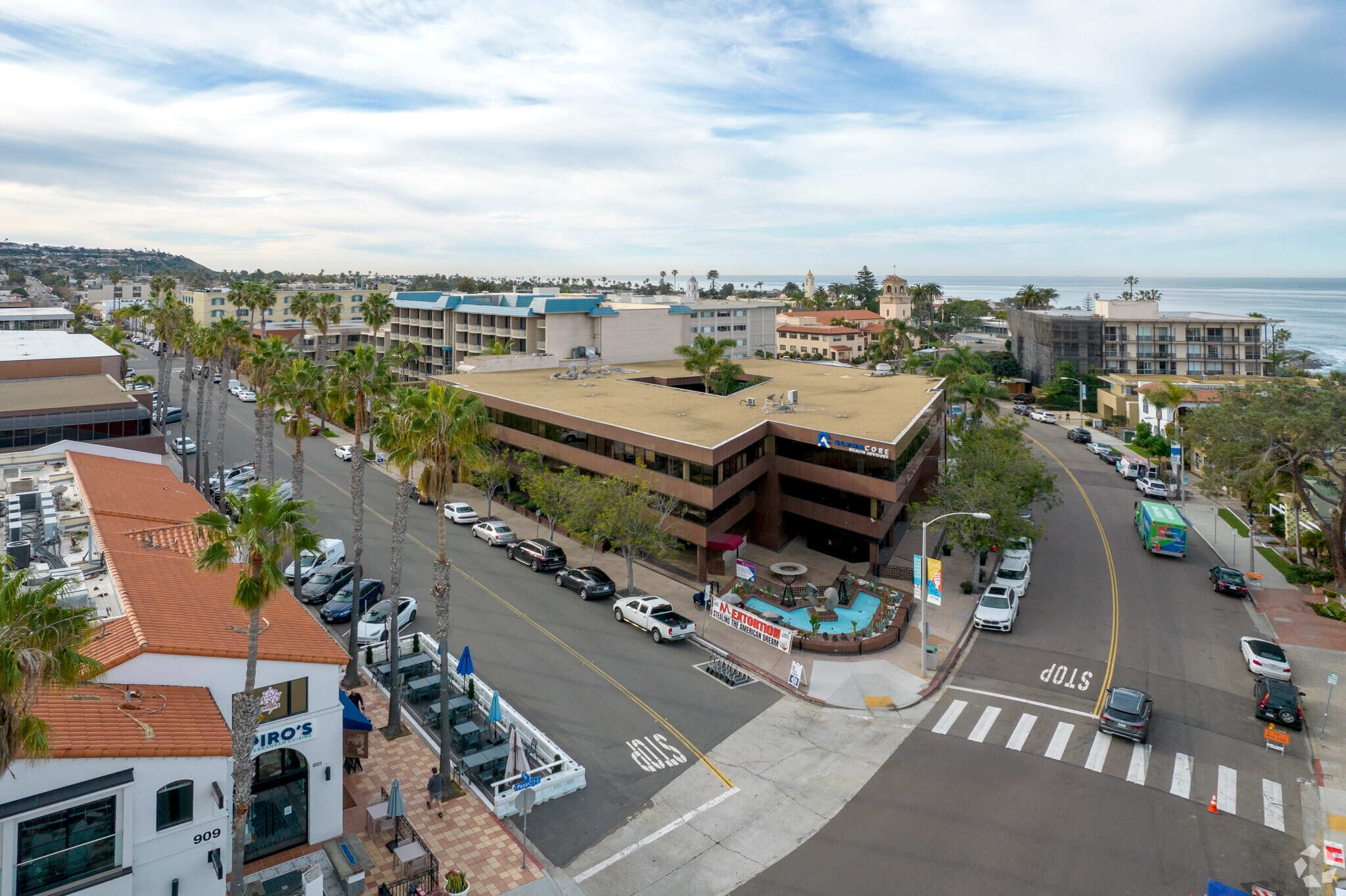 875 Prospect St, La Jolla, CA for lease Aerial- Image 1 of 8