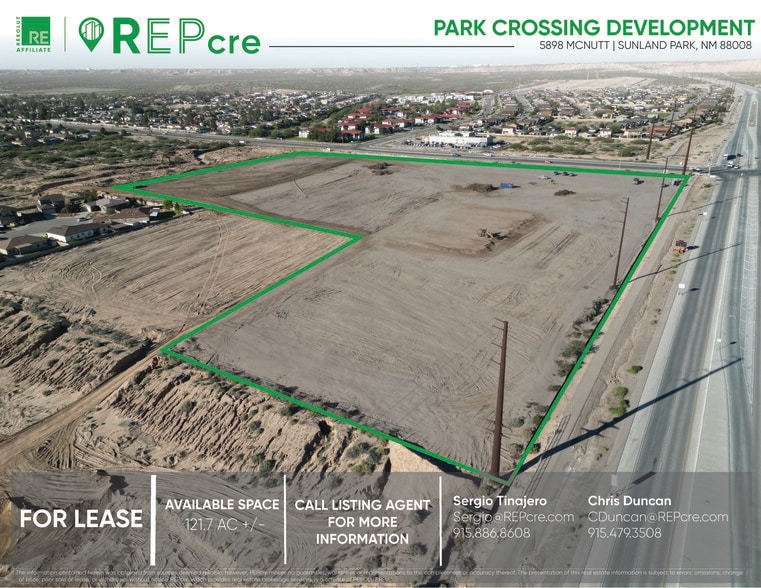 5898 Mcnutt, Sunland Park, NM for lease - Building Photo - Image 1 of 5