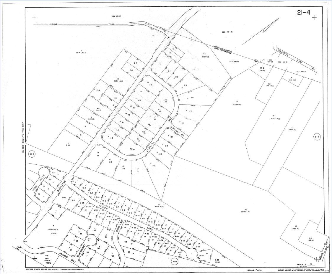 1331 OREILLY Dr, Feasterville Trevose, PA for sale Plat Map- Image 1 of 1