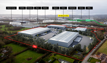 Hortonwood 45, Telford, SHR - aerial  map view