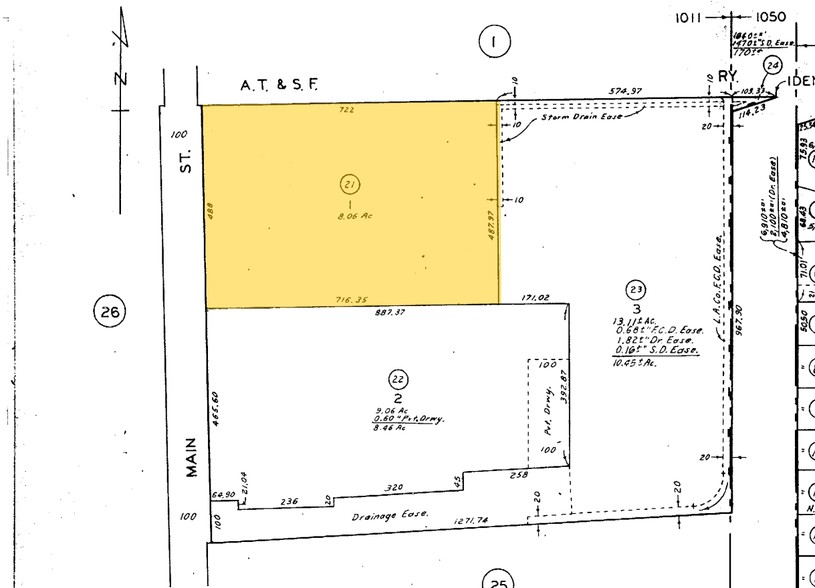 24416 S Main St, Carson, CA for lease - Plat Map - Image 2 of 3