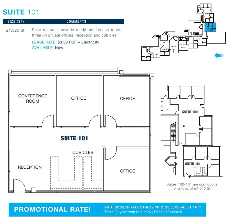 445 Marine View Ave, Del Mar, CA for lease Floor Plan- Image 1 of 1