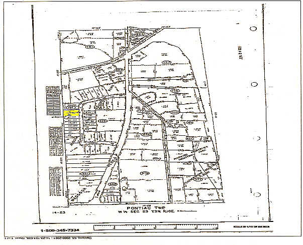 419-423 S Washington Ave, Royal Oak, MI for lease - Plat Map - Image 2 of 4