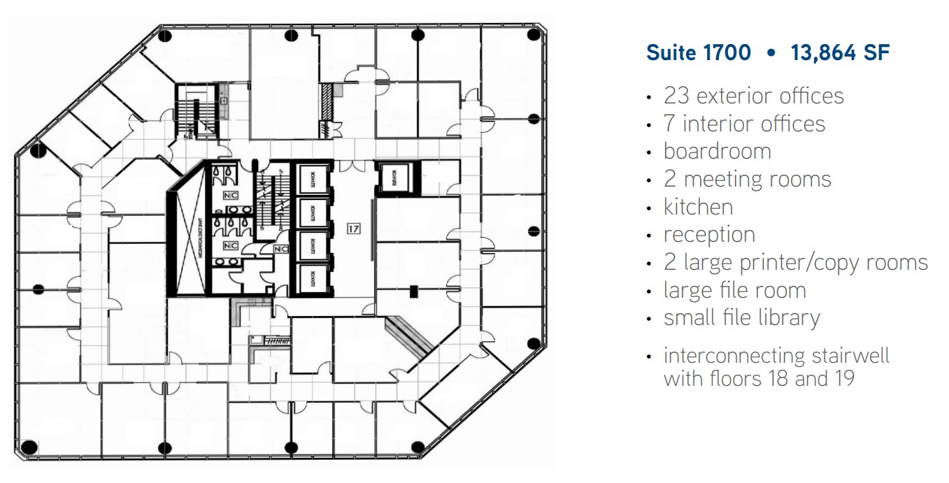 800 5th Ave SW, Calgary, AB for lease Floor Plan- Image 1 of 1