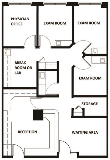 3825 Highland Ave, Downers Grove, IL for lease Floor Plan- Image 1 of 1