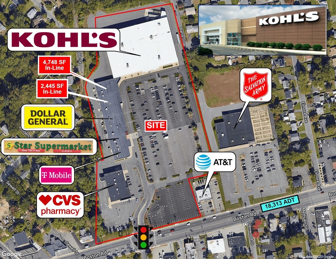 800 Boston Rd, Springfield, MA 01119 Boston Commons Plaza