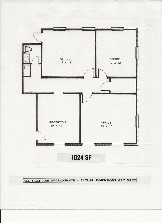 1080 Cambridge Sq, Alpharetta, GA 30009 - Unit D -  - Floor Plan - Image 1 of 5