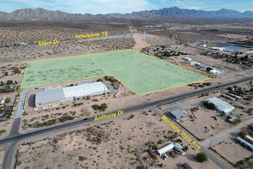 2600 Anthony Dr, Anthony, NM 88021 Industrial Zoned Land with I10