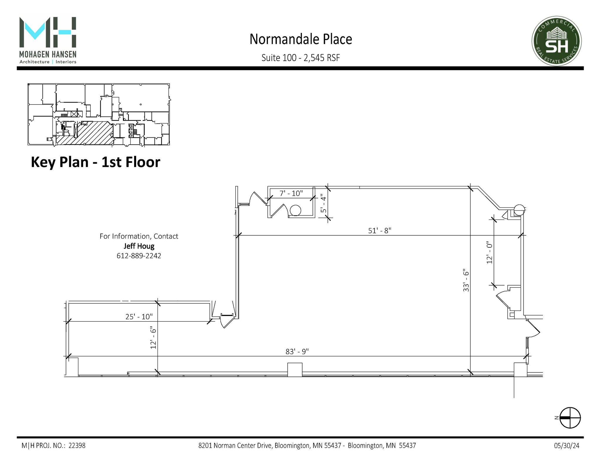 8201 Norman Center Dr, Bloomington, MN for lease Floor Plan- Image 1 of 2