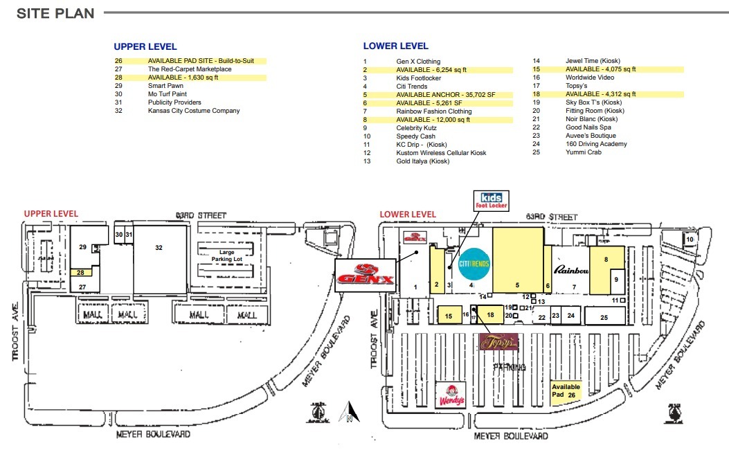 1240 E Meyer Blvd, Kansas City, MO for lease Site Plan- Image 1 of 1