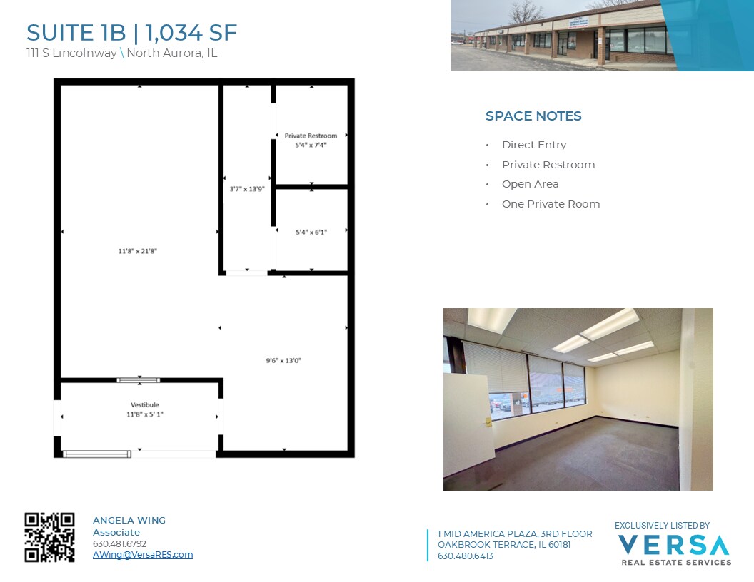 111 S Lincolnway, North Aurora, IL for lease Floor Plan- Image 1 of 1