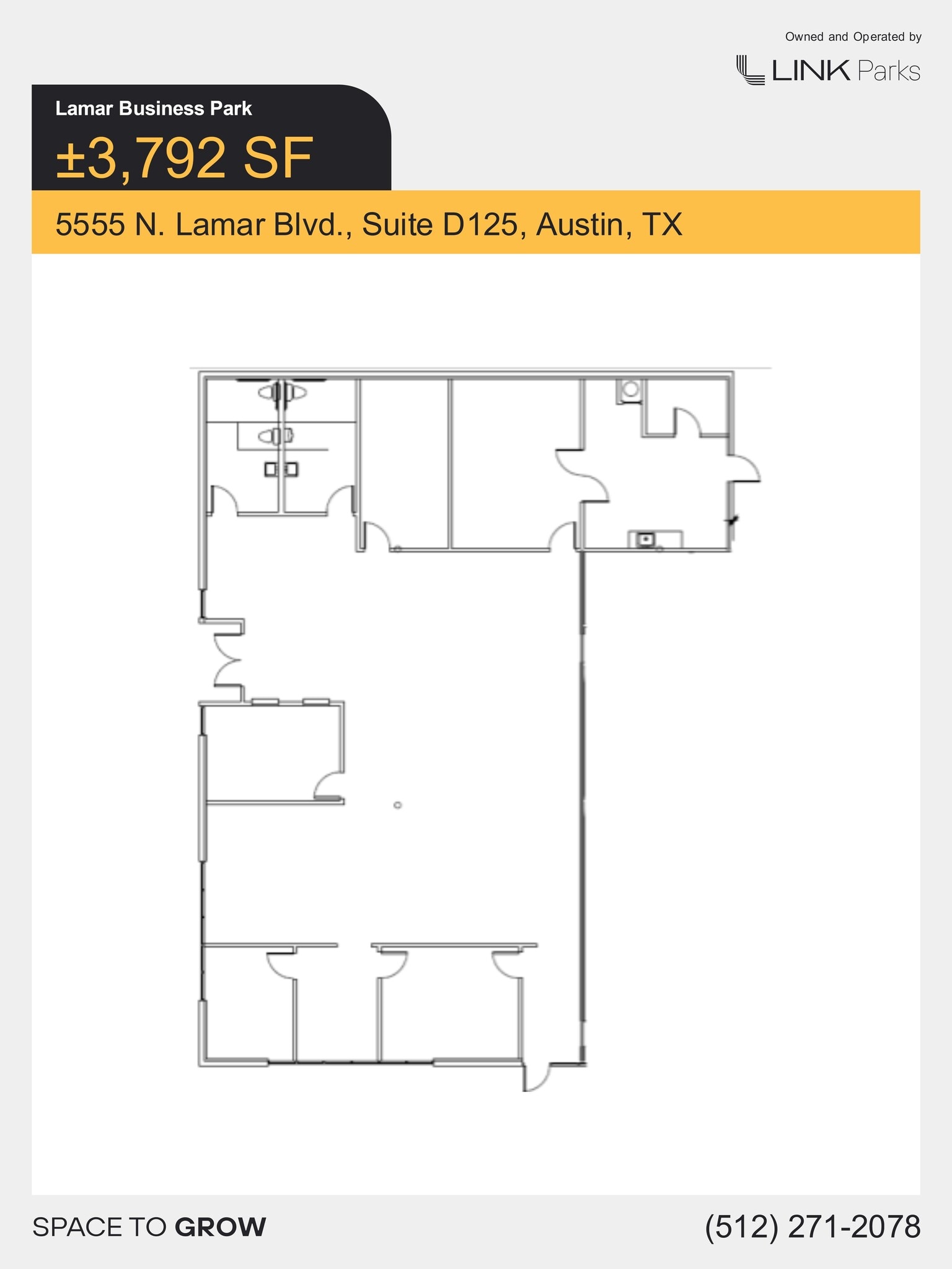 5555 N Lamar Blvd, Austin, TX for lease Site Plan- Image 1 of 1