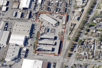 555 W Danlee St, Azusa, CA - AERIAL  map view