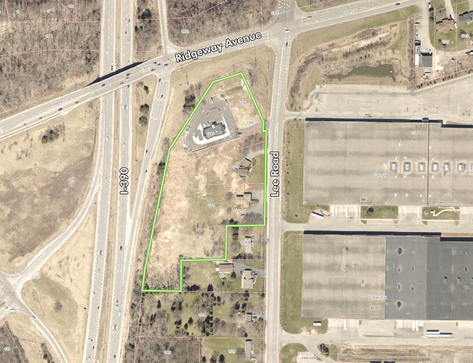1221 Lee Rd, Rochester, NY for sale Aerial- Image 1 of 1