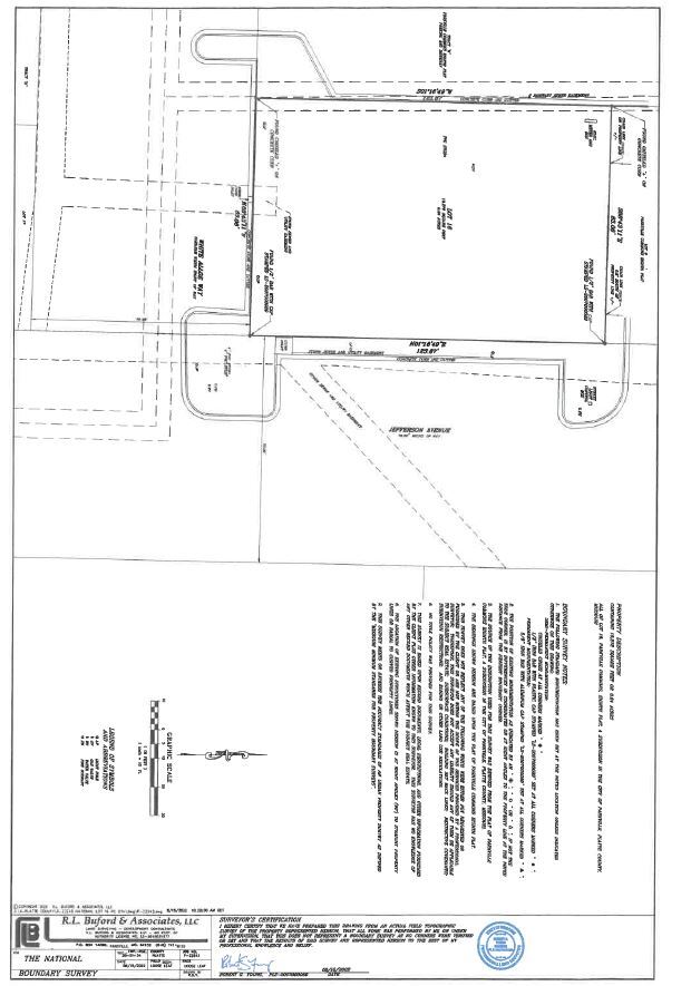 SEC Lewis Street, Parkville, MO for lease Site Plan- Image 1 of 2