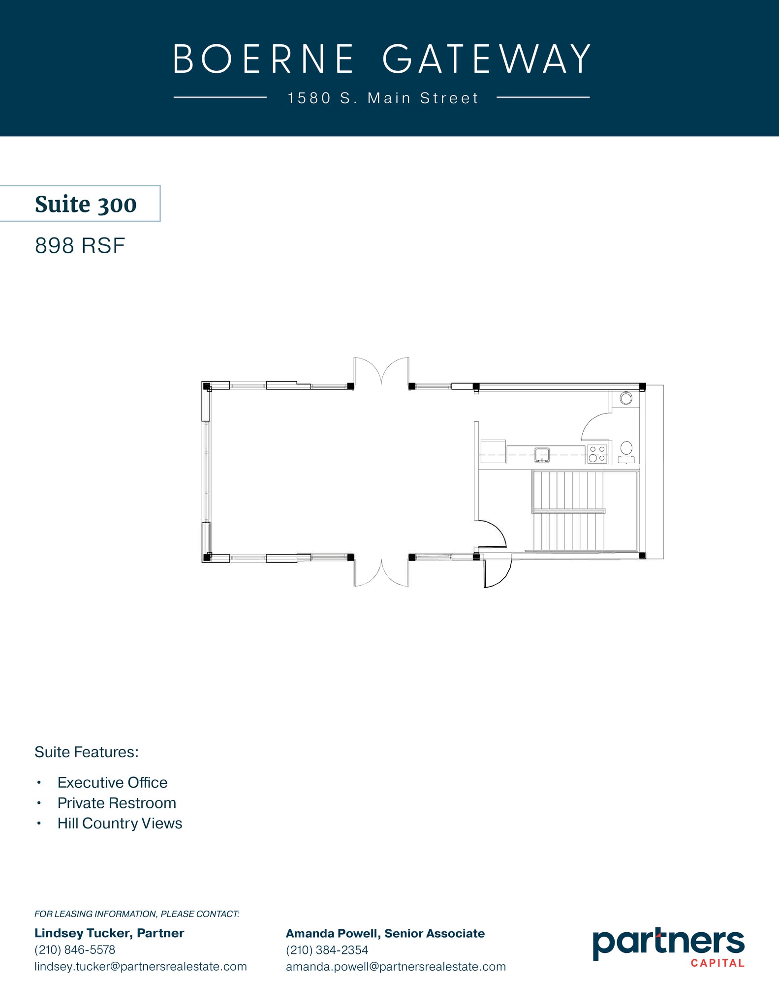 1580 S Main St, Boerne, TX for lease Floor Plan- Image 1 of 1