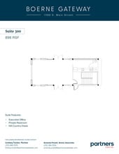 1580 S Main St, Boerne, TX for lease Floor Plan- Image 1 of 1