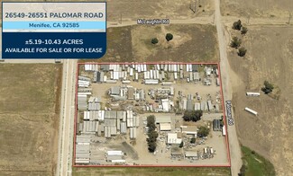 More details for 26549 Palomar Rd, Menifee, CA - Land for Lease