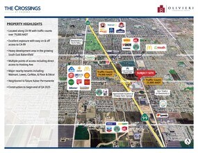 Hosking Ave, Bakersfield, CA - AERIAL  map view