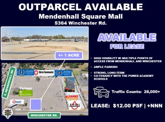More details for 5364 Winchester Rd, Memphis, TN - Land for Lease