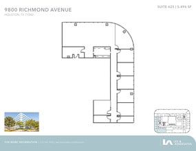 9800 Richmond Ave, Houston, TX for lease Floor Plan- Image 1 of 1