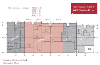 6935 Treeline Dr, Brecksville, OH for lease Floor Plan- Image 2 of 3